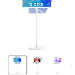 MWE Portable TV on Wheels Smart Touch Screen