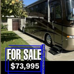 40 Ft 2007 Monaco Motorhome Extremely Low Mileage 