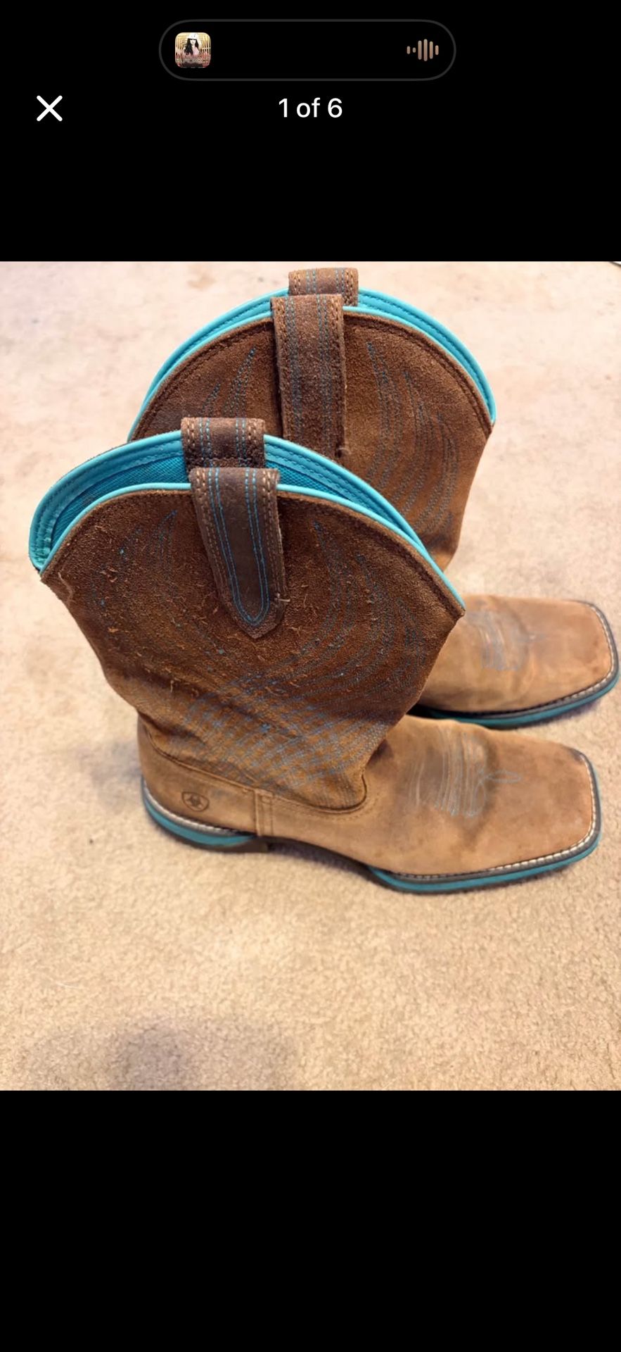 Ariat Non Slip Women’s Boots Size 9