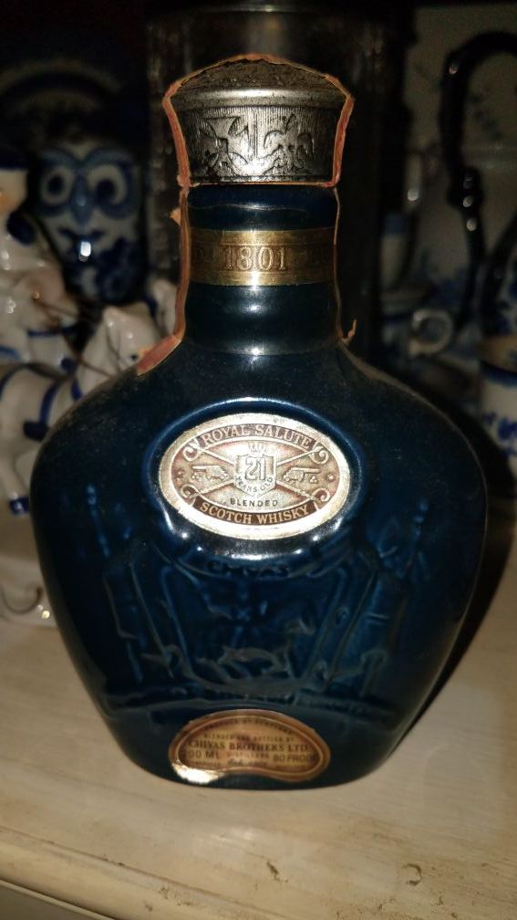 Chivas Brothers Royal Salute EMPTY Decanter