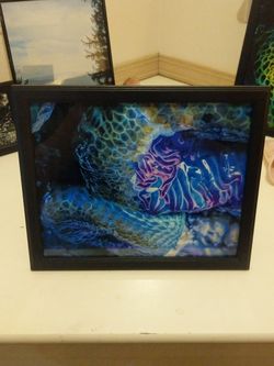 Framed Picture I Created. Ocean Art
