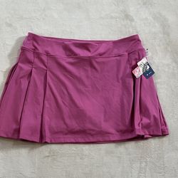 Tommy Bahama Pink Golf Skirt with shorts under Women’s Sz XL NWT
