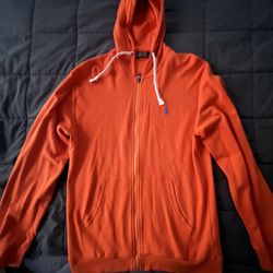 New with tags orange Ralph Lauren medium polo sweatsuit