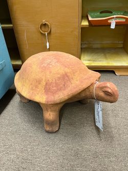 Terracotta Turtle Yard Statue