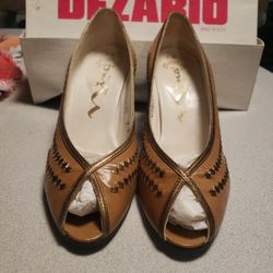 Nina Heel Pumps 7m Light Use Made In Spain 