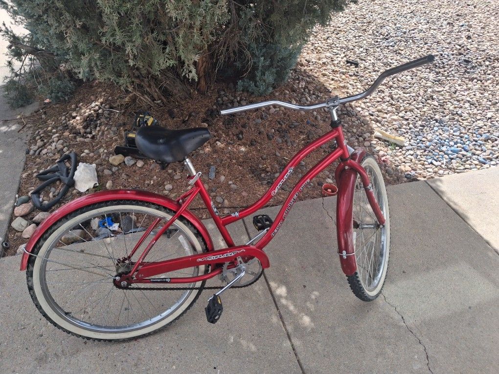 Upland Ladies Beach Cruiser Bike