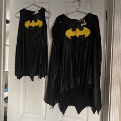 Batman batgirl costumes/pretend play
