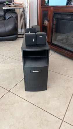 Bose Sub Buffer  and Speakers