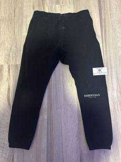 Essentials black sweatpants Size M 