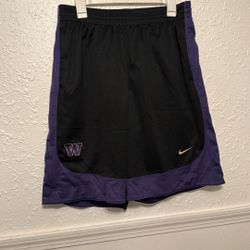 UW Reversible Color Basketball Shorts Size large