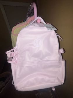 Lulu lemon new crew back pack baby pink