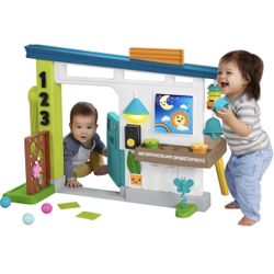 Fisher-Price Baby Learning Toy Laugh & Learn Ultimate Playhouse with Smart Stages & 9 Pretend Play Accessories, Infants & Toddlers Ages 6+ Months