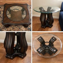 Coffee Table And Side Table 