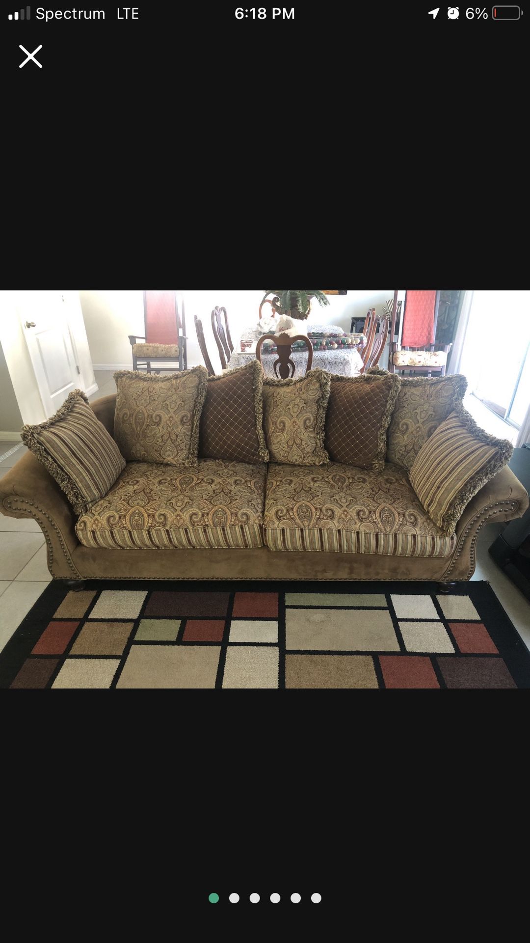 Cindy Crawford RTG Sofa & XL Chair With Ottoman
