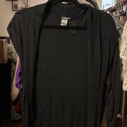 Black Thin Cardigan