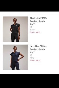 Scrub tops
