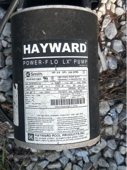 Hayward pool pump