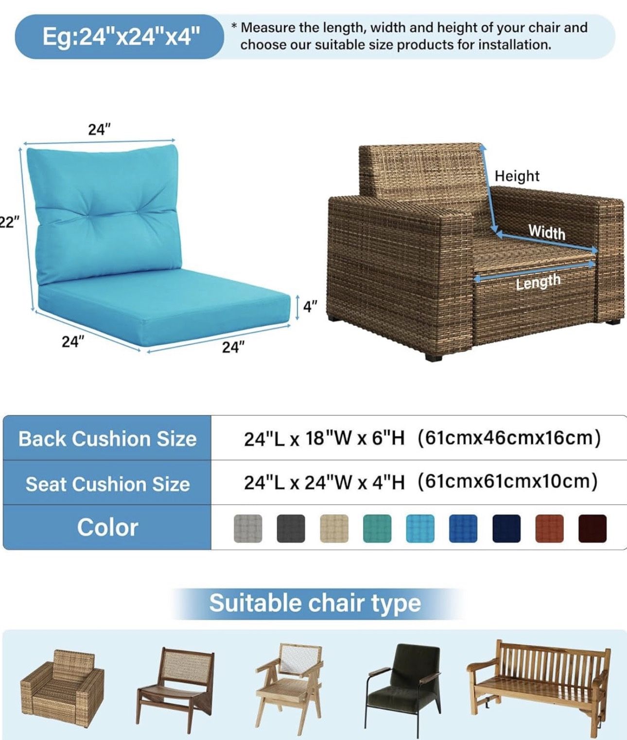 OUTDOOR CUSHIONS