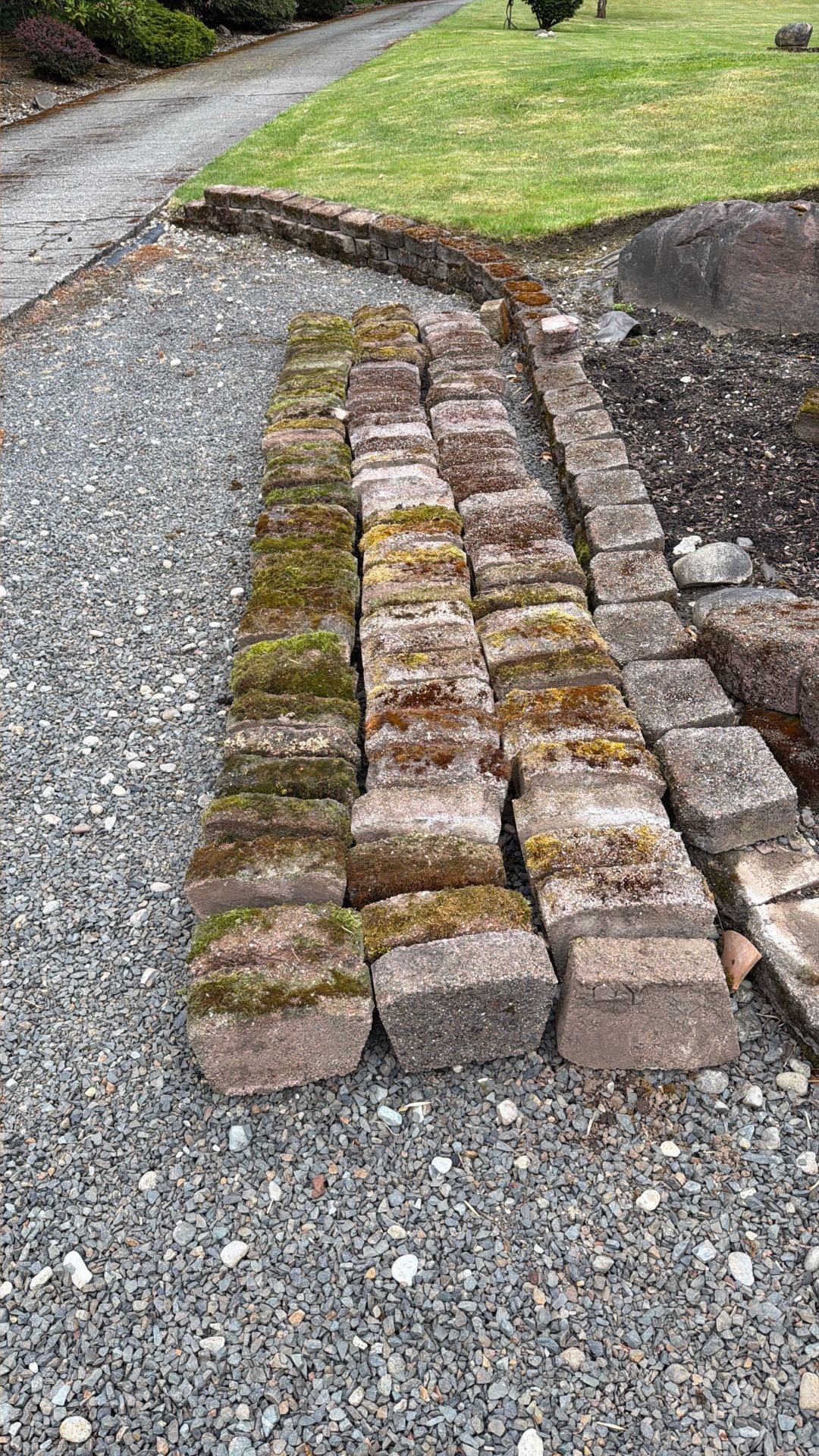 Wall Blocks, Landscaping style