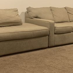 Beige sectional Sofa