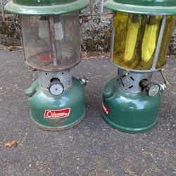 Old School Coleman Lanterns (Work Great)