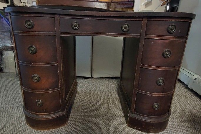 Sligh-Lowry Furniture Company (Nov. 18 1949) Antique Cherry Wood Multi Purpose Desk