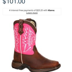 Durango Little Girls Boots