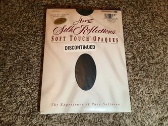 Hanes silk reflections microfiber opaque tights, color forest green, size: CD 