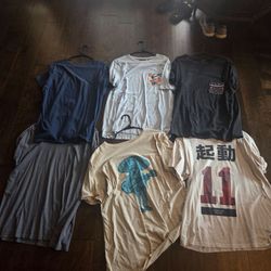 Mens tshirts xl $5 each or 25 all