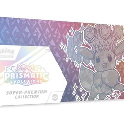 Pokémon TCG: Scarlet & Violet-Prismatic Evolutions Super-Premium Collection