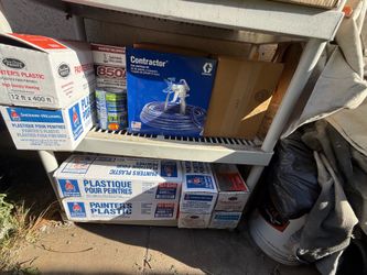 Ask prices!! New Paint Material & Tools.