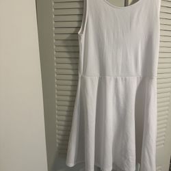 H M White Dress For 5 