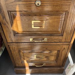 Oak File Cabinet File 
