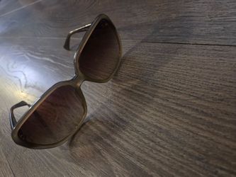 Oversized Coach Cat-Eye Sunglasses Brown Gradient