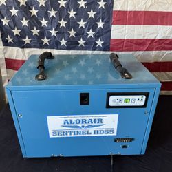 $250 Used AlorAir Sentinel HD55 Blue 113 Pint Commercial-Residential Dehumidifier