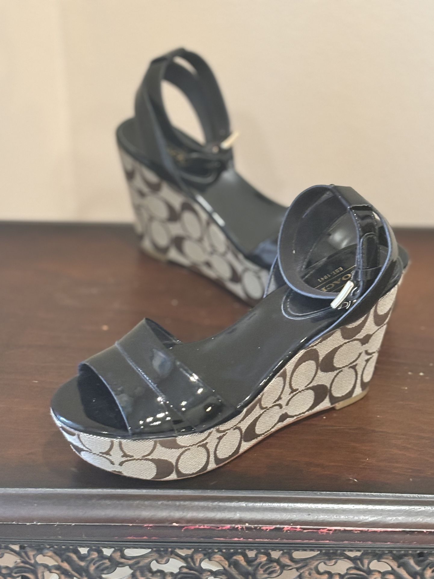 Coach Wedge Sandals