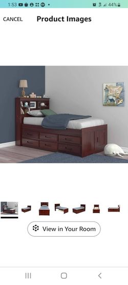 Bookcase  Twin Bed