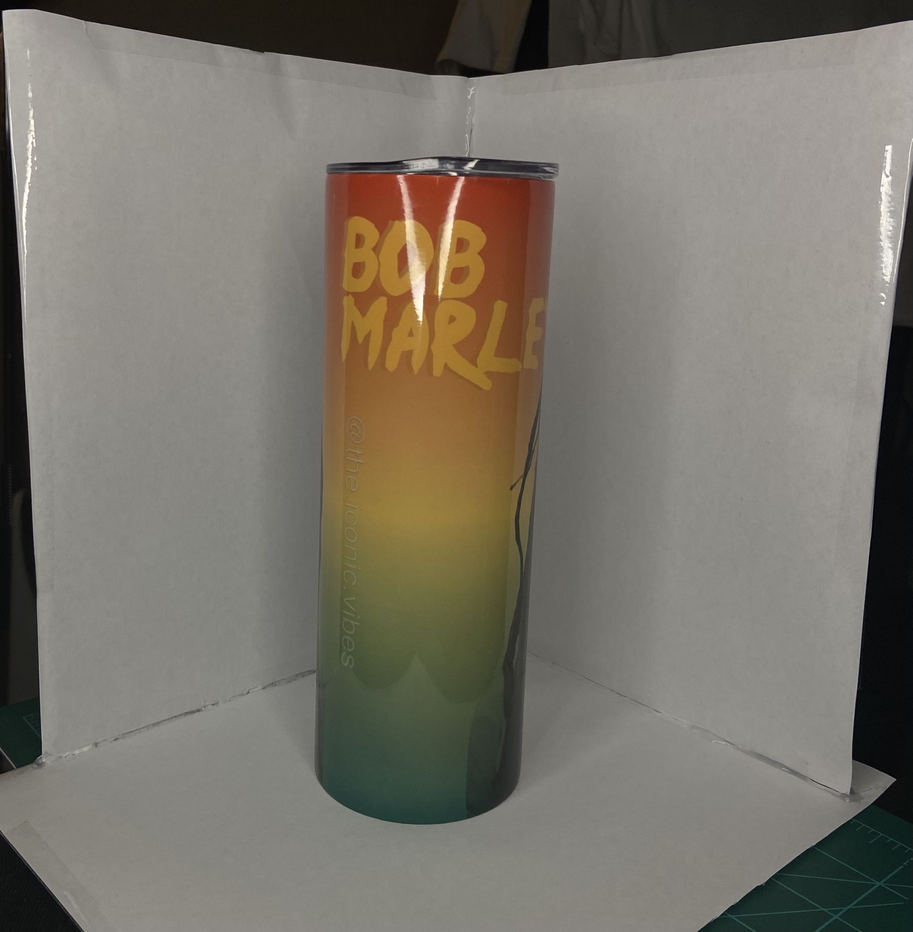 Personalized Bob Marley Tumbler