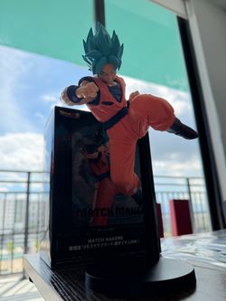 Dragon Ball Super Saiyan blue Goku matchmakers banpresto figure