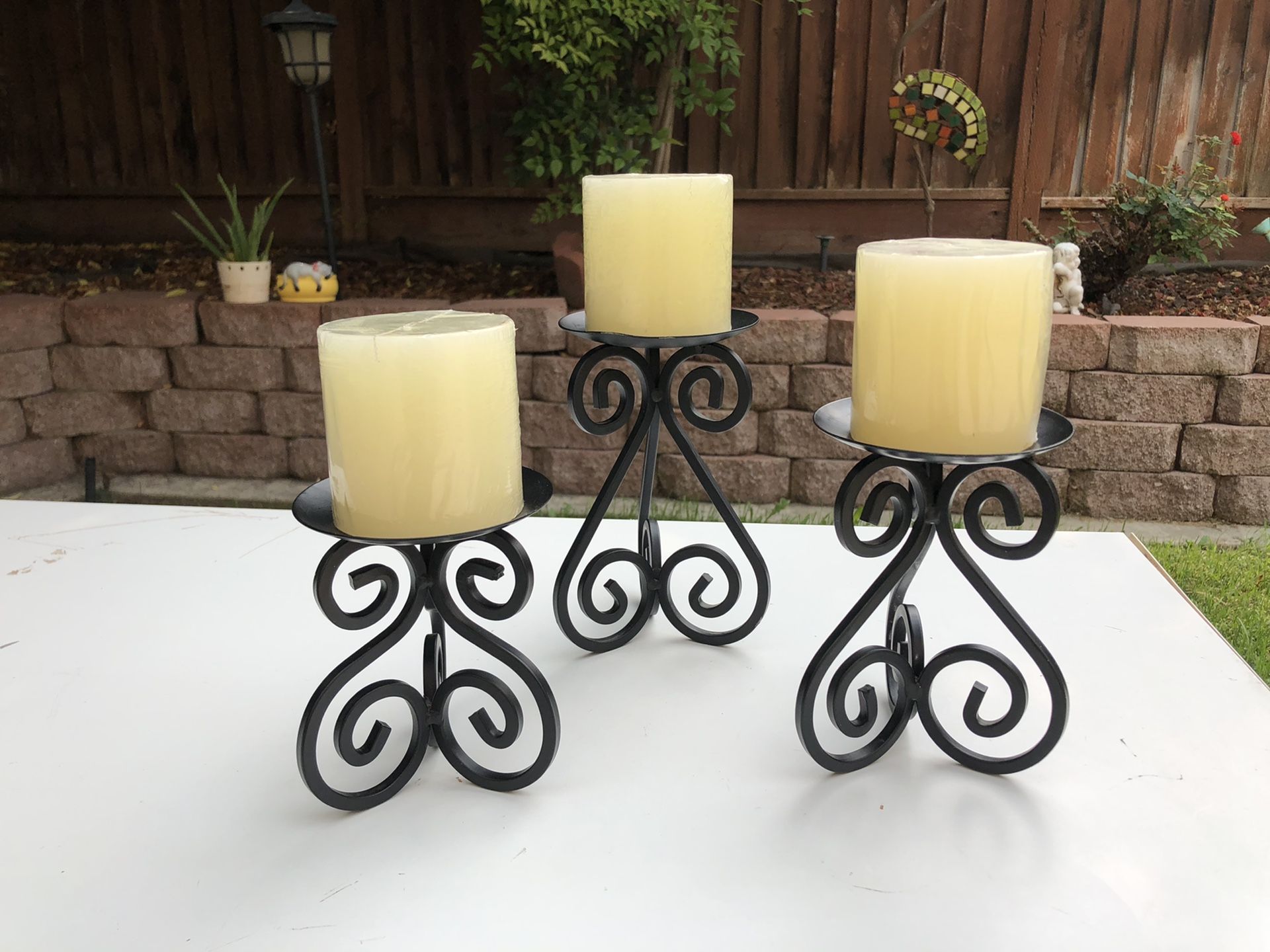 Candle Holders Set of 3