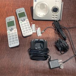 Att 2 Cordless Phones And Chargers