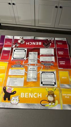 Pokemon TCG Sun & Moon Trainer Bench