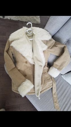 Brand new genuine leather winter coat/ jacket women’s