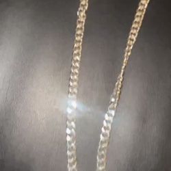 925 Sterling Silver Cuban Curb Necklace 