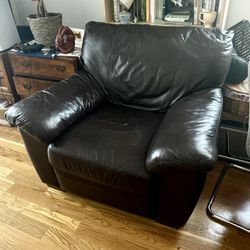 Leather Single Couch