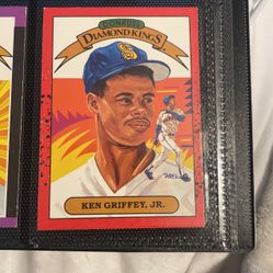 Ken Griffey Jr. And Kevin Seitzer Baseball Cards 