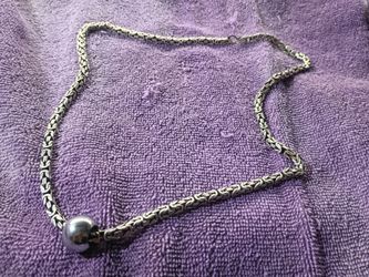 Silver Ball $ Chain