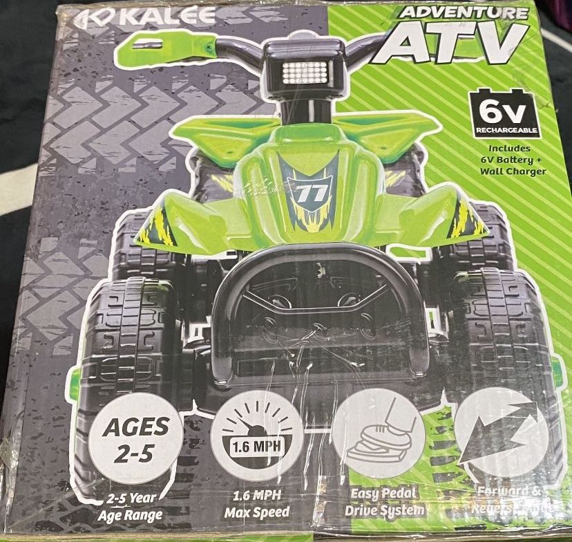 ATV Adventure Green Ride On Truck