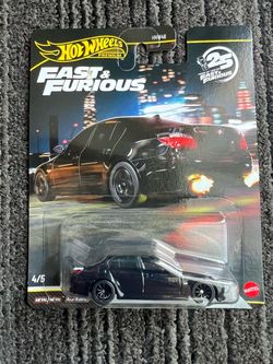 Hot Wheels Premium F&F ‘10 Black BMW M5 – Brand New | F&F