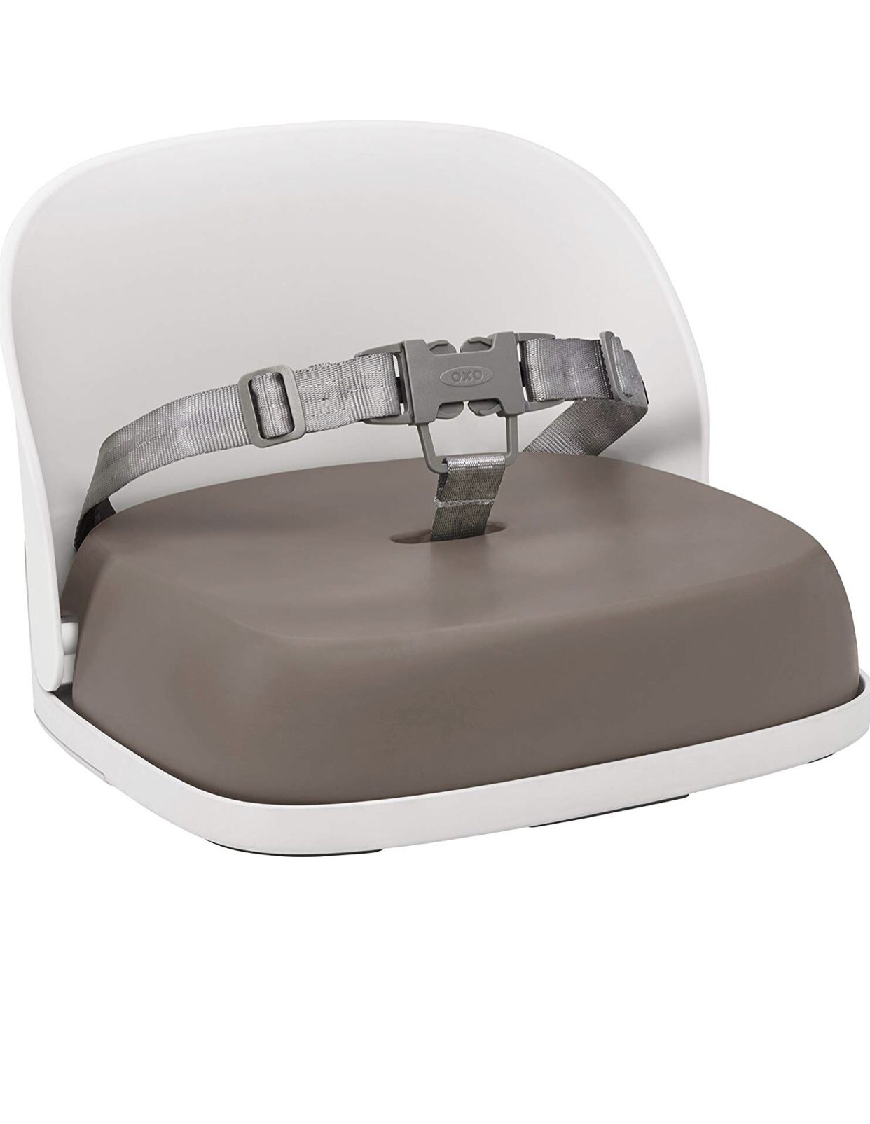 Tot Perch Booster Seat with straps and plastic cover